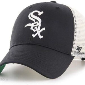 47brand czapka MLB Chicago kolor czarny z aplikacją
