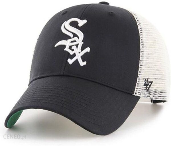 47brand czapka MLB Chicago kolor czarny z aplikacją