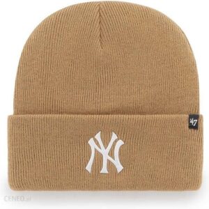 47brand czapka MLB New York Yankees kolor pomarańczowy