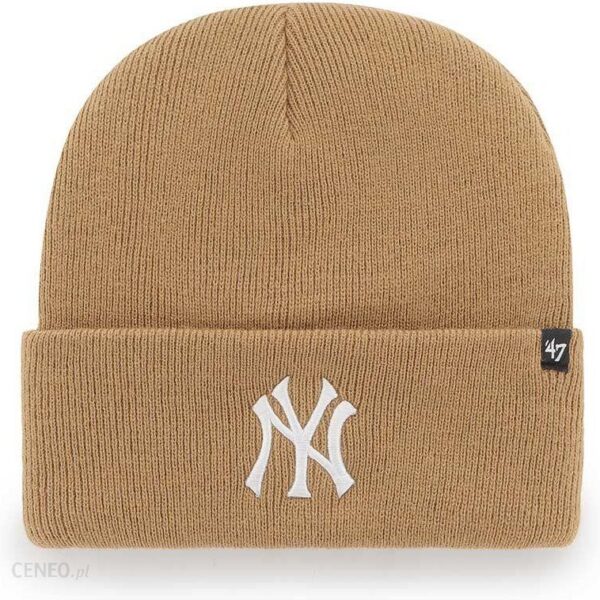 47brand czapka MLB New York Yankees kolor pomarańczowy