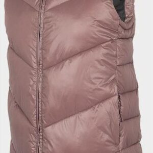 4F Damska kamizelka przedłużana H4Z22-KUDP006 salmon coral XS