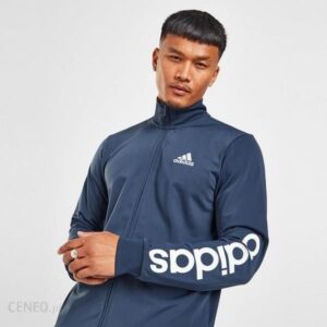 Adidas Dres Badge of Sport Linear Logo Tracksuit NIEBIESKI IC0387