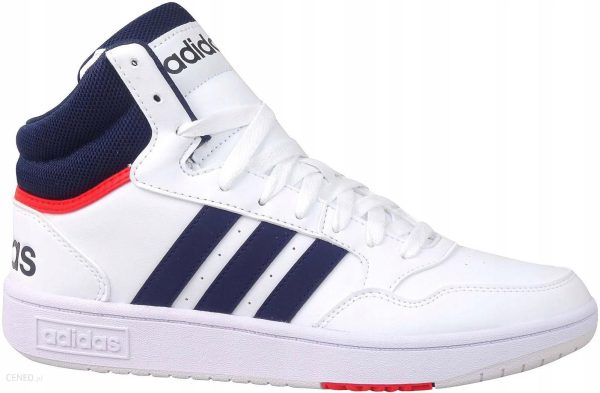 Adidas Hoops MID GY5543 Buty Trampki Męskie Białe