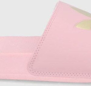 Adidas Originals klapki damskie kolor różowy