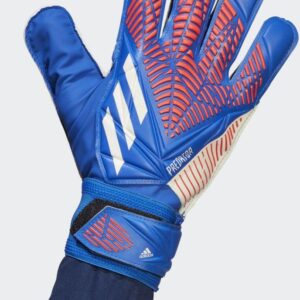 adidas Predator Training Gloves H43741 Hi Res Blue Turbo White