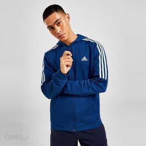 Adidas Z Kapturem Energize Full Zip Hoodie NIEBIESKI IC0375