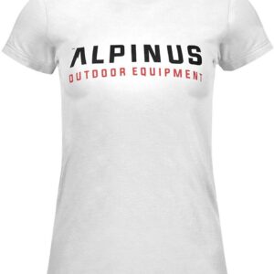 Alpinus Koszulka T-Shirt damska Chiavenna - biała (BR43936)