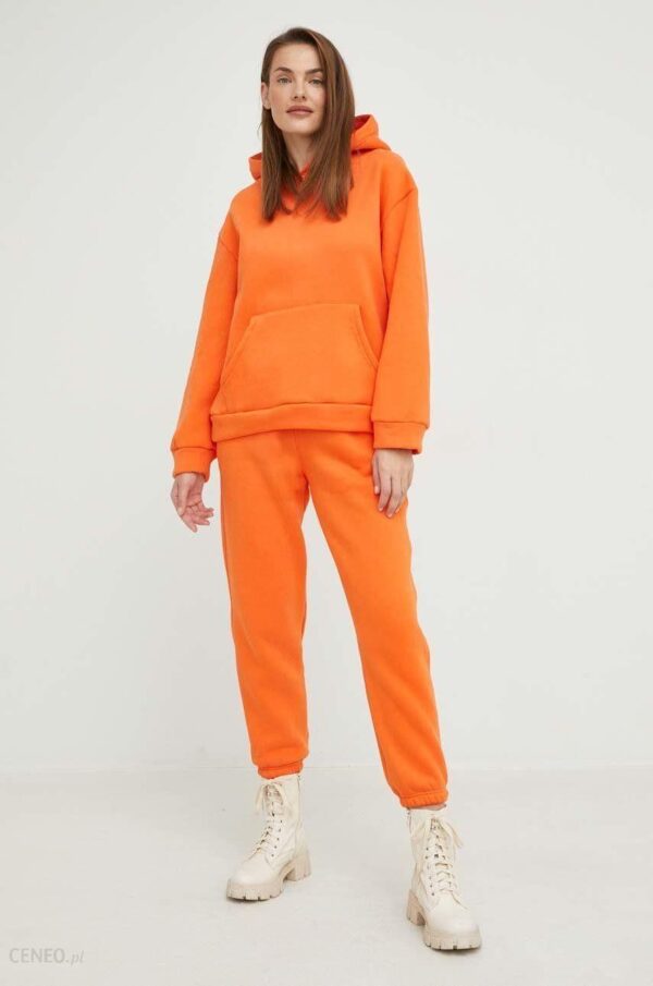 Answear Lab dres damski kolor pomarańczowy