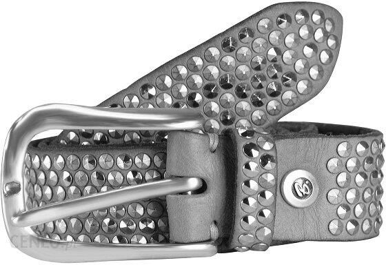 i-b-belt-skorzany-pasek-z-cwiekami-85-cm-hellgrau-85-cm b.belt Skórzany pasek z ćwiekami 85 cm hellgrau 85 cm