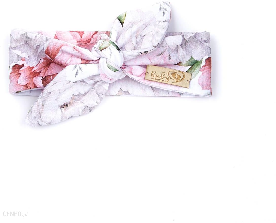 i-baby-01364-opaska-niemowleca-peonie-6-12mc BABY 01364 Opaska niemowlęca Peonie 6-12mc