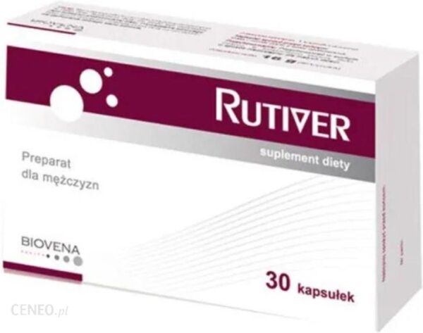 Biovena Rutiver preparat dla mężczyzn 30kaps.