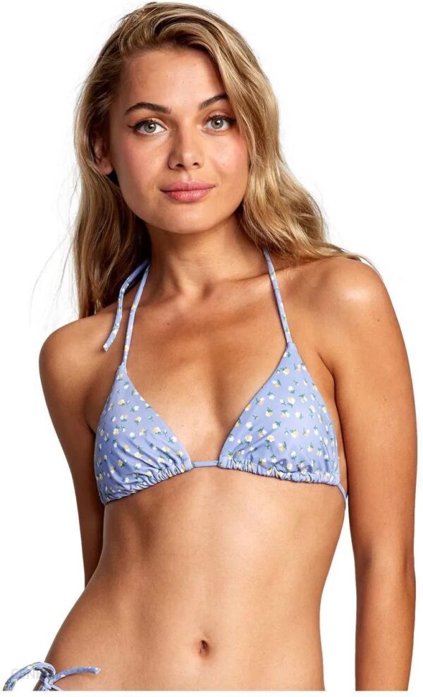 Biustonosz RVCA Mille Halter Tri - fioletowy