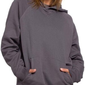 Bluza Kangurka UNISEX z Kapturem - Antracytowa