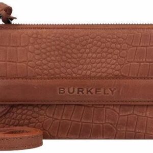 Burkely Casual Carly Mobile Bag RFID Leather 21 cm earth cognac