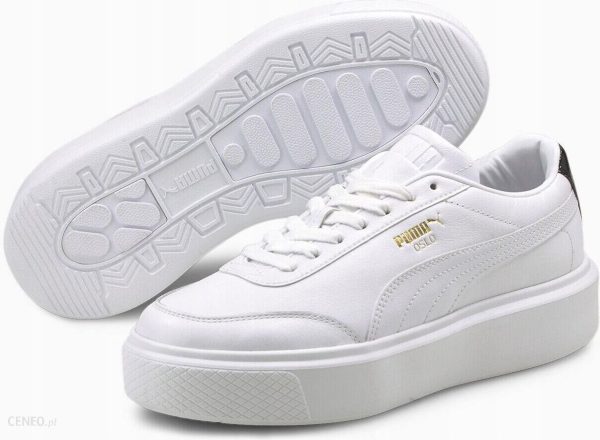 Buty damskie Puma Oslo Maja r.38 białe sneakersy