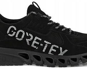 Buty męskie sportowe sneakersy Ecco GoreTex czarne