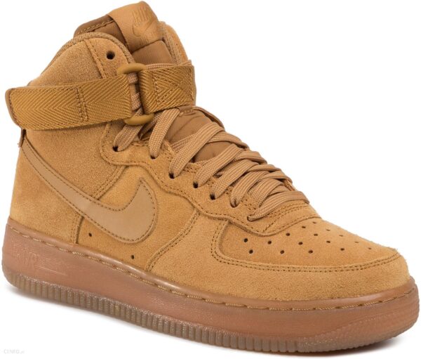 Buty NIKE - Air Force 1 High Lv 8 3 (GS) CK0262 700 Wheat/Wheat/Gum Light Brown