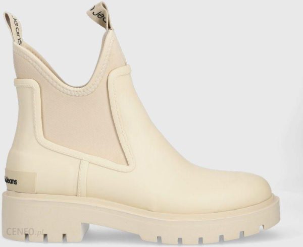 Calvin Klein Jeans kalosze BDS Chelsea Rain Boots damskie kolor czarny