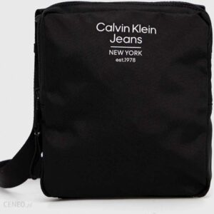 Calvin Klein Jeans saszetka kolor czarny