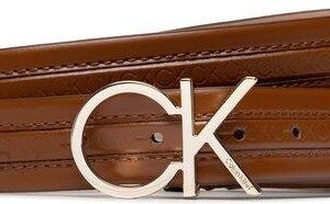 Calvin Klein Pasek Damski Re-Lock Insert Logo 3Cm Belt K60K610011 Brązowy