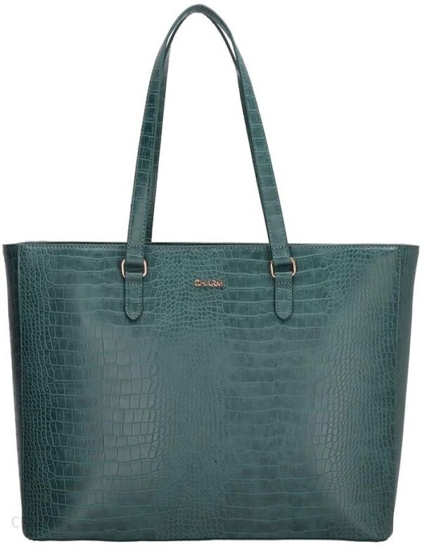 Charm Shopper bag w kolorze zielonym - 45