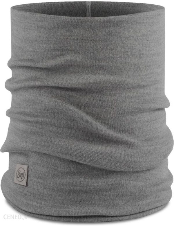 Chusta Buff Merino Heavyweight Neckwarmer solid light grey