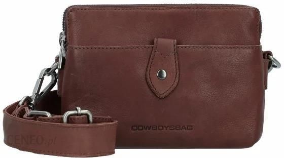 Cowboysbag Hamburg Torba na ramię skórzana 19 cm brown