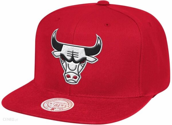 Czapka z daszkiem Mitchell & Ness NBA Team Ground Snapback Chicago Bulls