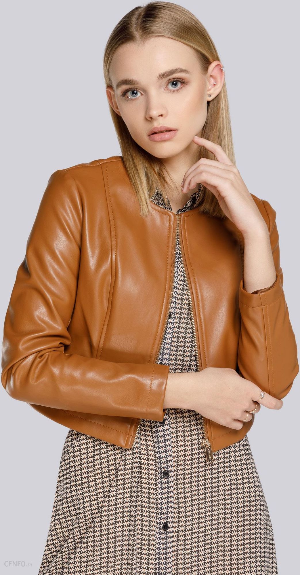 i-damska-kurtka-z-ekoskory-krotka Damska kurtka z ekoskóry krótka