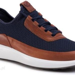 ECCO Sneakersy Soft 7 Runner M 46067451983 Granatowy