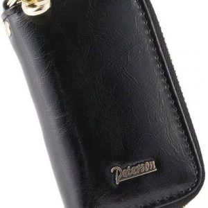 Etui na klucze PETERSON PL-6100 czarne + grawer - IMIĘ