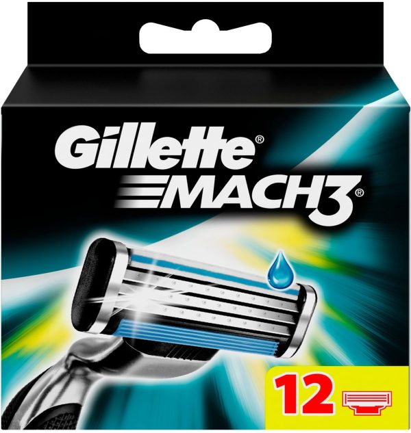 Gillette Mach3 Ostrza do maszynki do golenia 12szt
