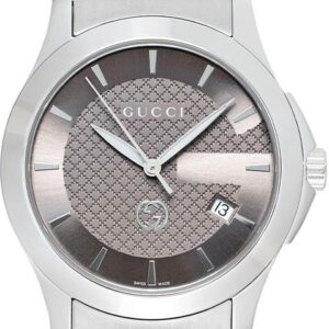Gucci G-Timeless Quartz Brown Dial Stainless Steel YA1264107