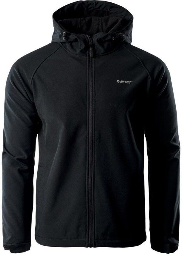 Hitec Męska Kurtka Softshell Hi-Tec Neti Czarna