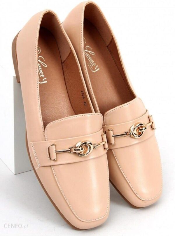 Inello Mokasyny Damskie Tansy Khaki