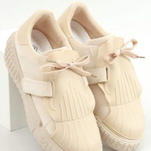 Inello Trampki Damskie Beżowe Nb513P Beige