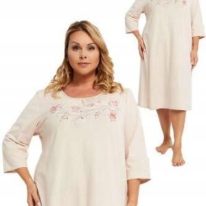Italian fashion koszula nocna Wirunga XL beżowy