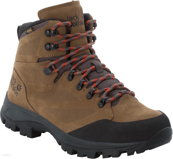 Jack Wolfskin Rebellion Texapore Mid M Brown Phantom