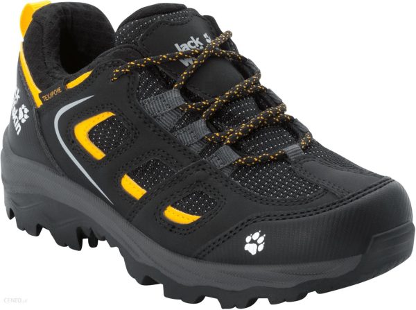 Jack Wolfskin Vojo Texapore Low K Black Burly Yellow