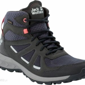 Jack Wolfskin Woodland 2 Texapore Mid W Dark Blue Pink