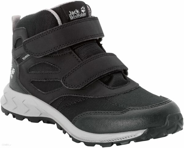 Jack Wolfskin Woodland Texapore Mid Vc K Black Grey 40525916069