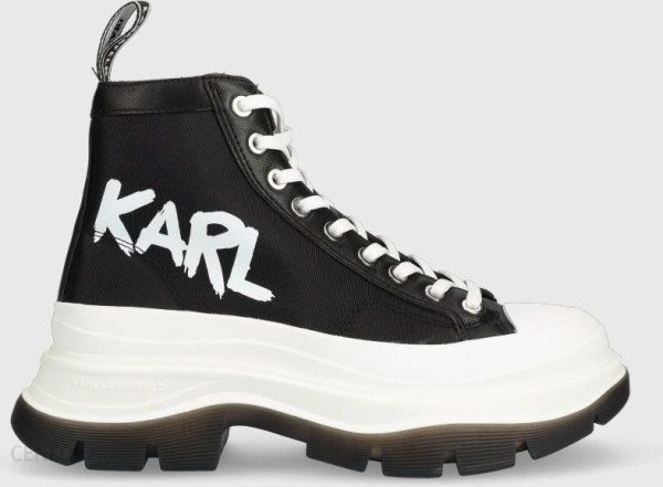 Karl Lagerfeld trampki KL42949 LUNA kolor czarny