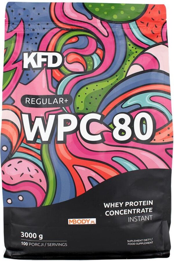 Odżywka białkowa Kfd Regular Wpc 80 Instant 3000g