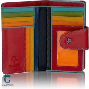 Kolorowy portfel damski Visconti SP-30 z RFID