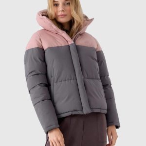 Kurtka Puchowa 4F Damska Zimowa Sportowa