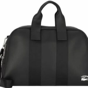 Lacoste Weekender Travel Bag Leather 47 cm black