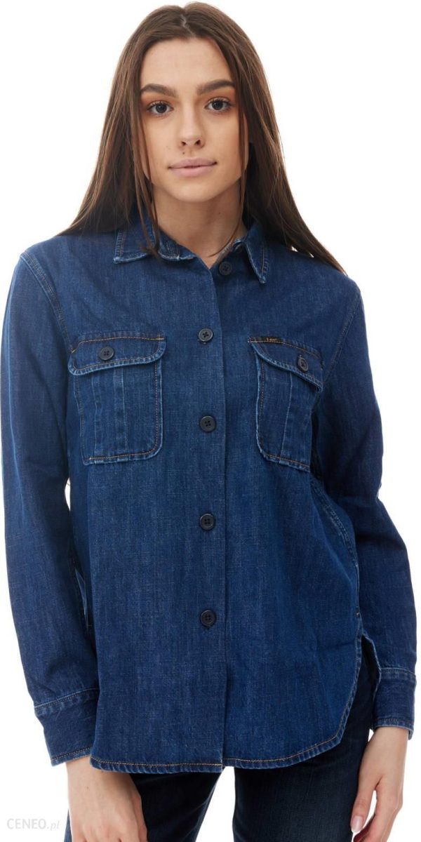 LEE OVERSHIRT BLUE L54INA36