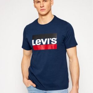 Levi's® T Shirt Sportswear Graphic Tee 39636 0003 Granatowy Regular Fit