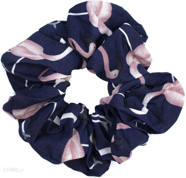 Miss Glow Gumka Do Włosów Scrunchie Frotka Granatowa Flaming Granatowa