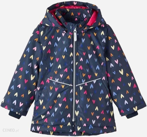 NAME IT NMFMAXI JACKET HEARTS KURTKA ( Wiek: 18 miesięcy - 7 lat )